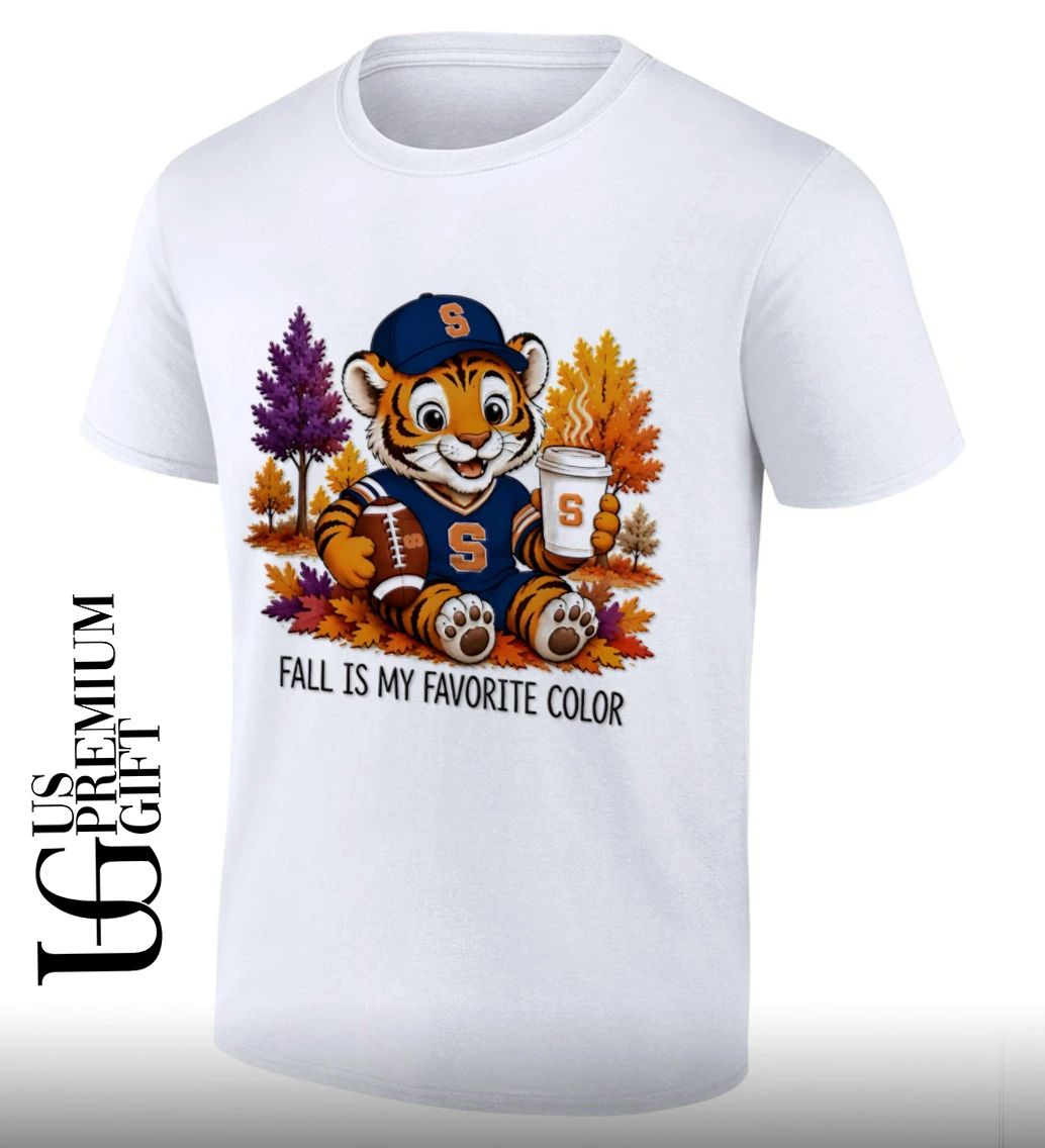 Syracuse Orange Tiger Fall Is My Favorite Color College Football 2026 shirt