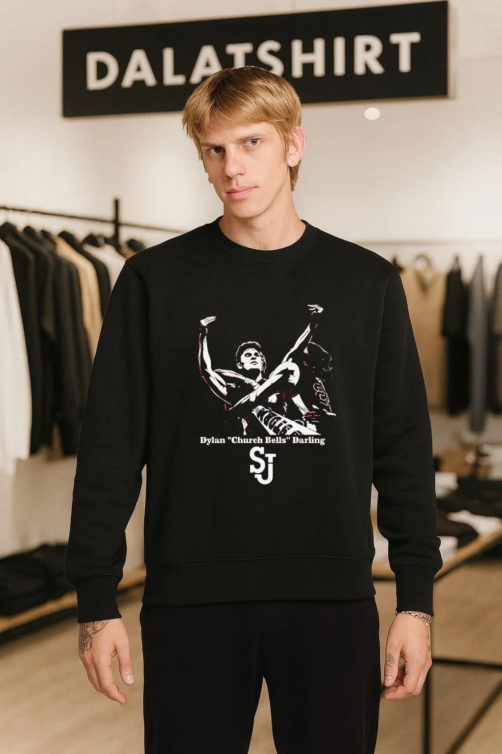 St. John’s Basketball Dylan Church Bells Darling shirt