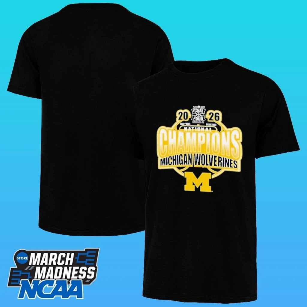 Michigan Wolverines Youth 2026 Men’s Basketball National Champions Shirt