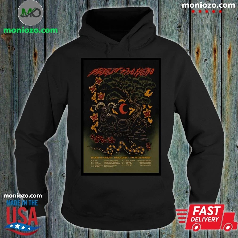 Original Protest The Hero Tour Europa 2026 Poster Shirt
