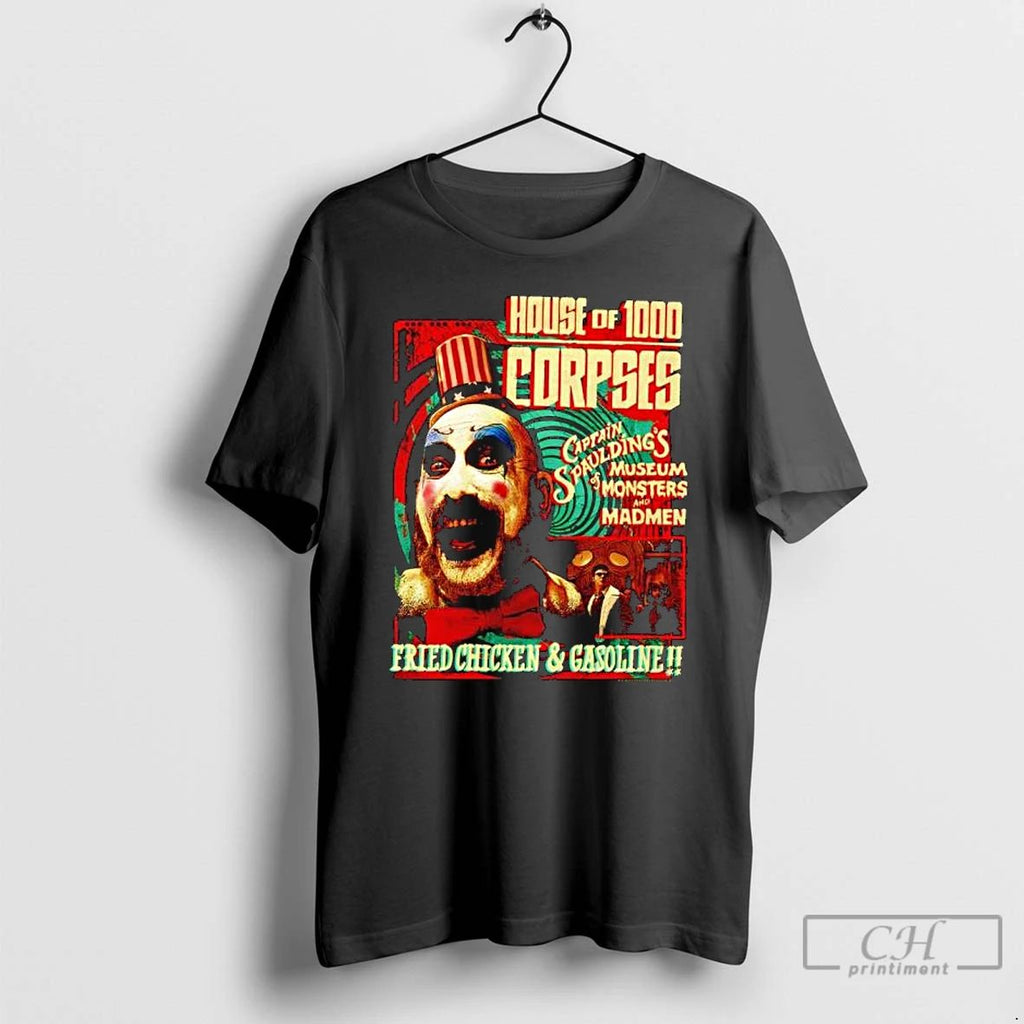 House Of 1000 Corpses Captain Spaulding Museum T Shirts
