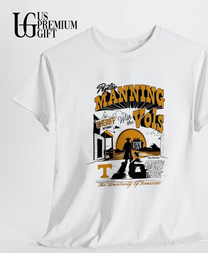 Peyton Manning The Sheriff Returns with the Vols graphic shirt