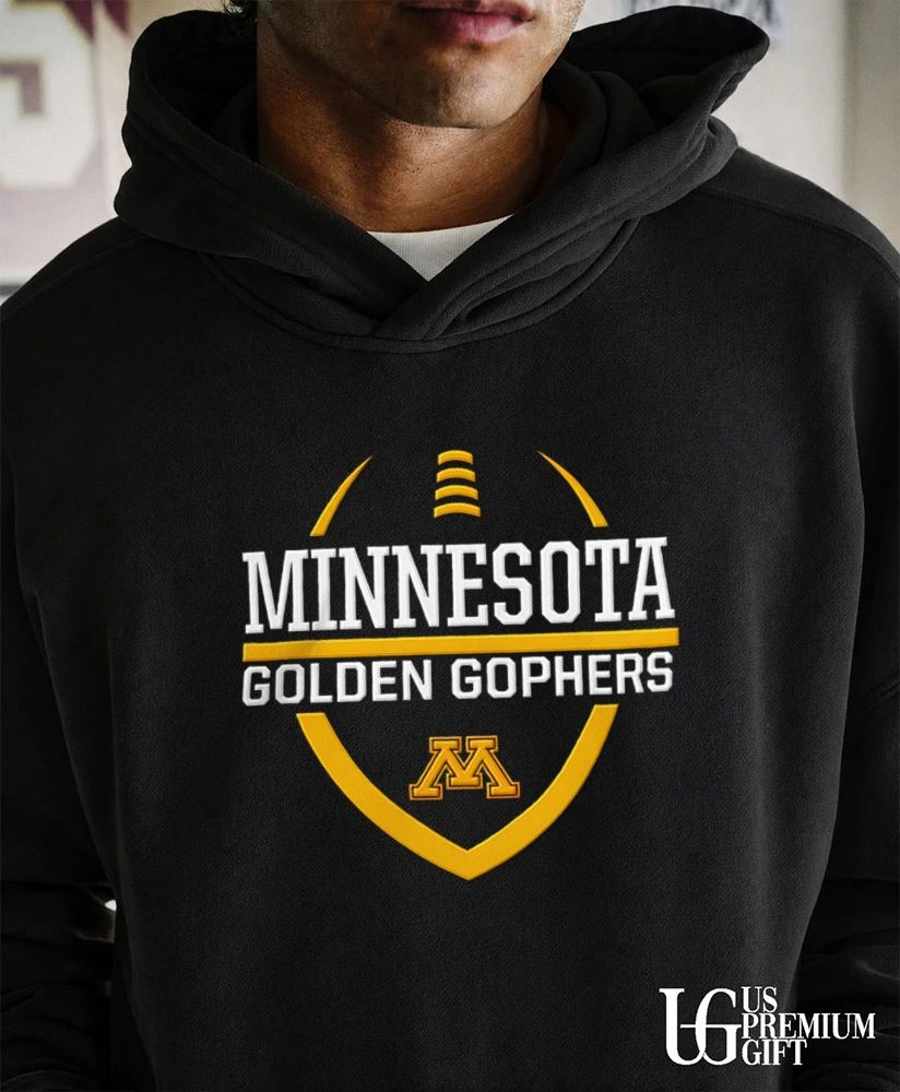 Minnesota Golden Gophers NCAA shield logo shirt