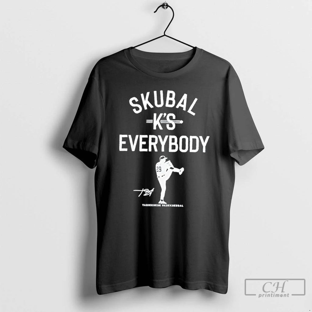 Classic Tarik Skubal Skubal Ks Everybody Detroit Tigers 2 Sided T Shirts Hoodie Longsleeve