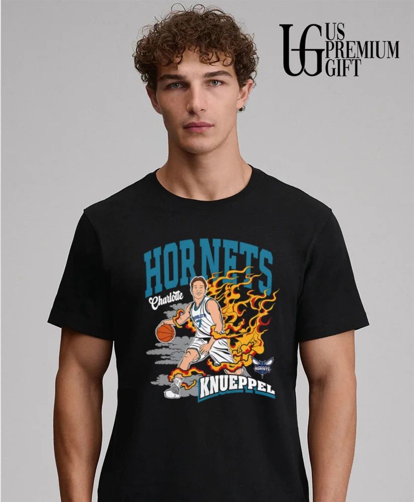 Kon Knueppel Charlotte Hornets NBA Fired Up shirt