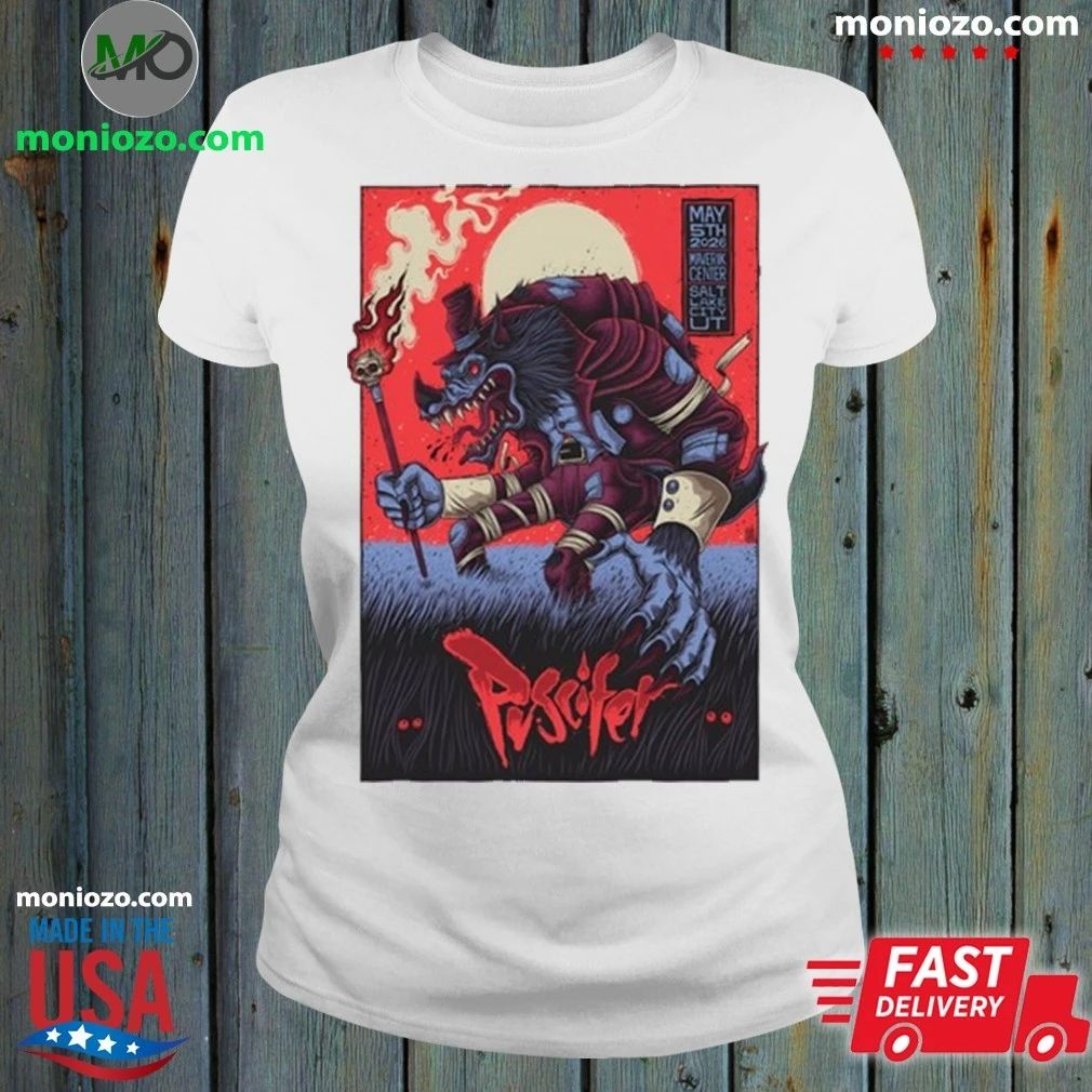Original Puscifer In Salt Lake City UT On May 5 2026 Tour Shirt