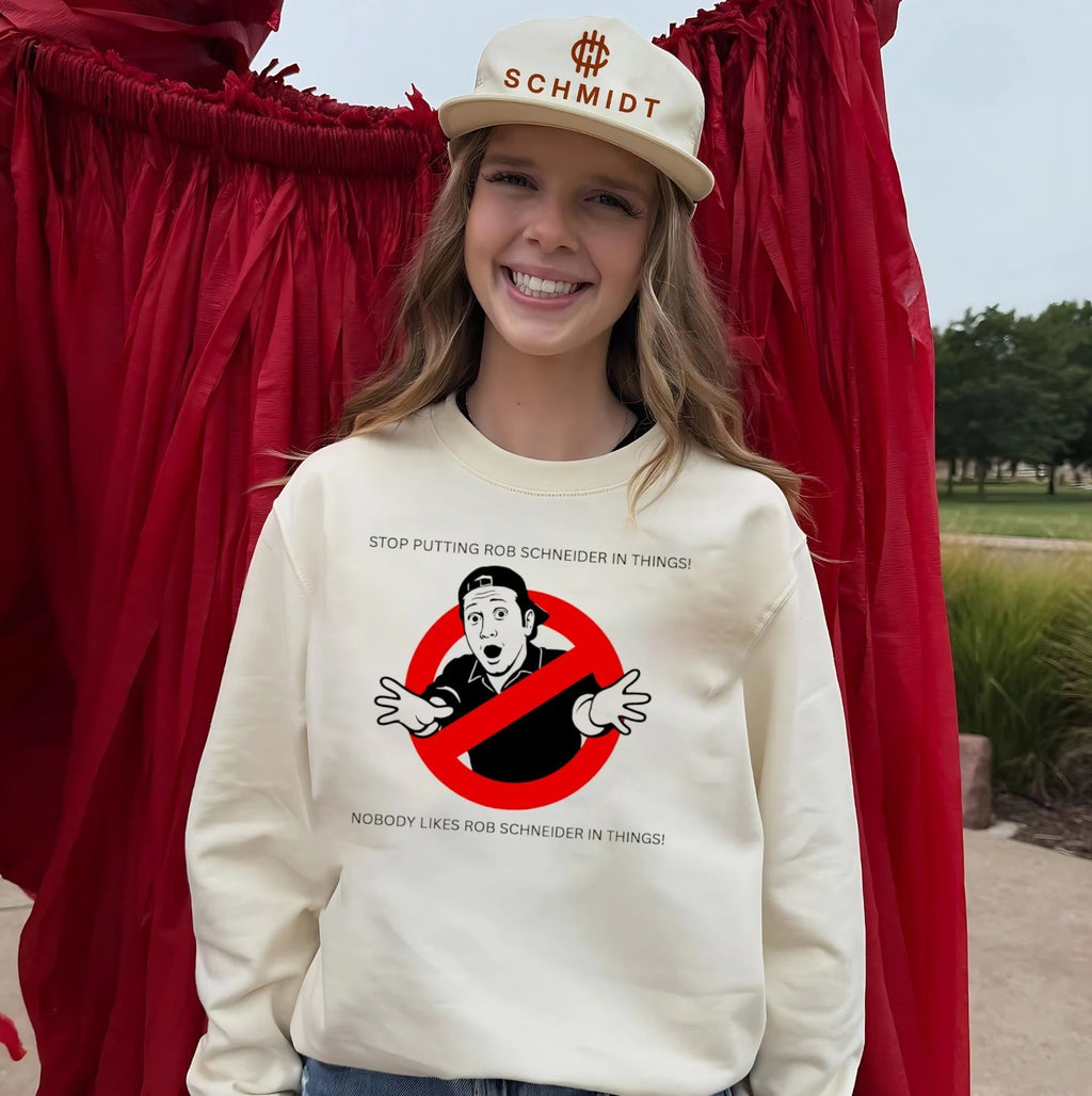 Rob Schneider Stop Putting Him in Things Meme shirt
