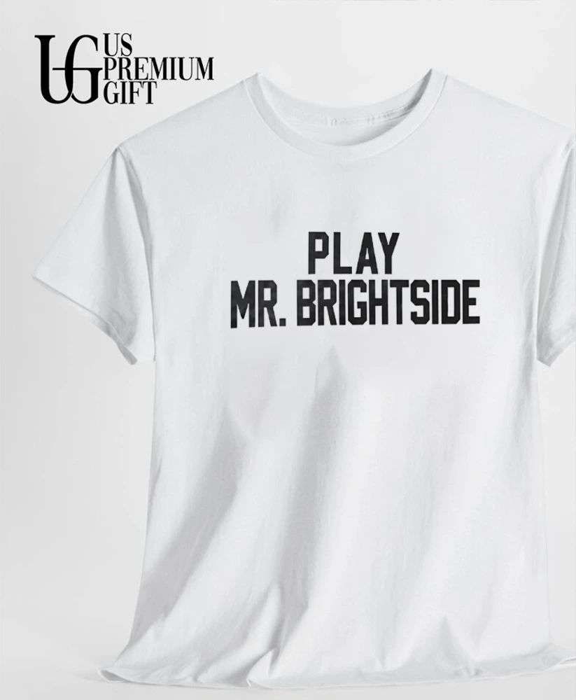 Sophie Cunningham wearing Play Mr Brightside shirt