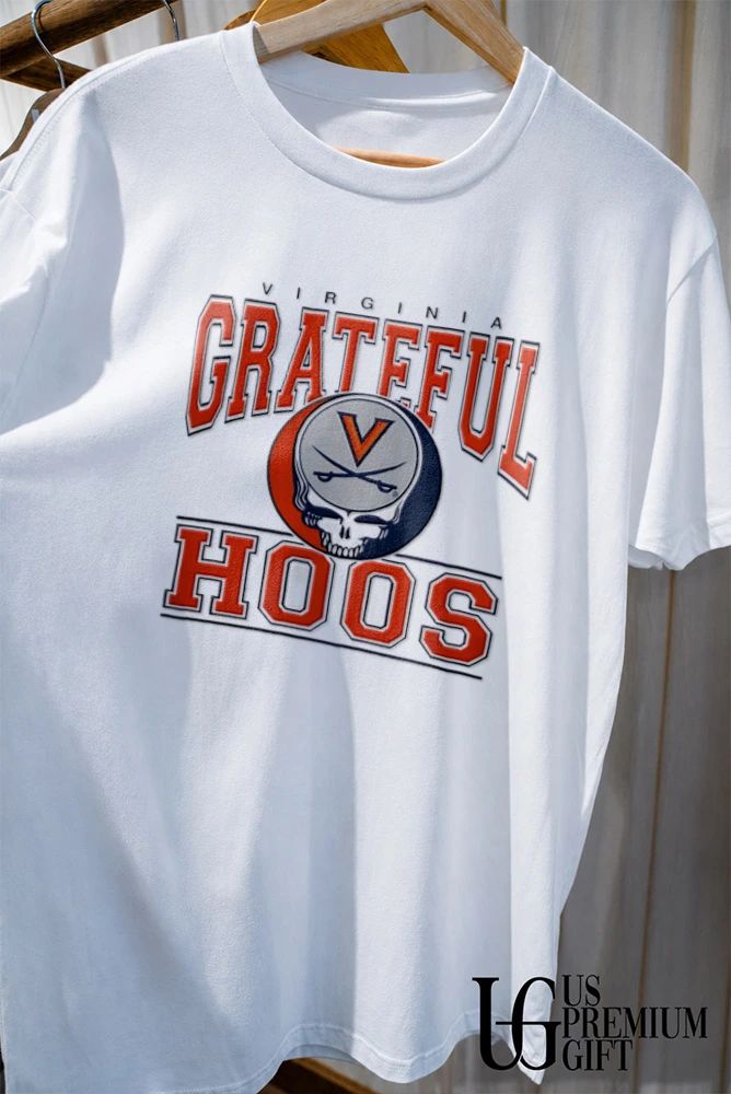 Virginia Cavaliers x Grateful Dead Steal Your helmet shirt