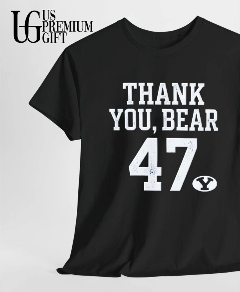 Thank You Bear 47 BYU logo shirt