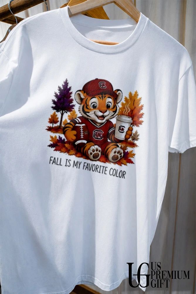 South Carolina Gamecocks Tiger Fall Is My Favorite Color 2026 shirt