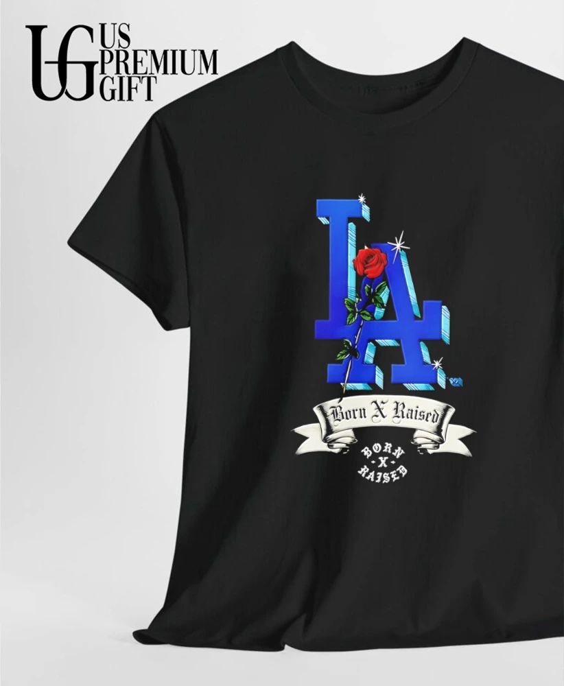 Los Angeles Dodgers Born X Raised Forever Blue 2026 graphic shirt