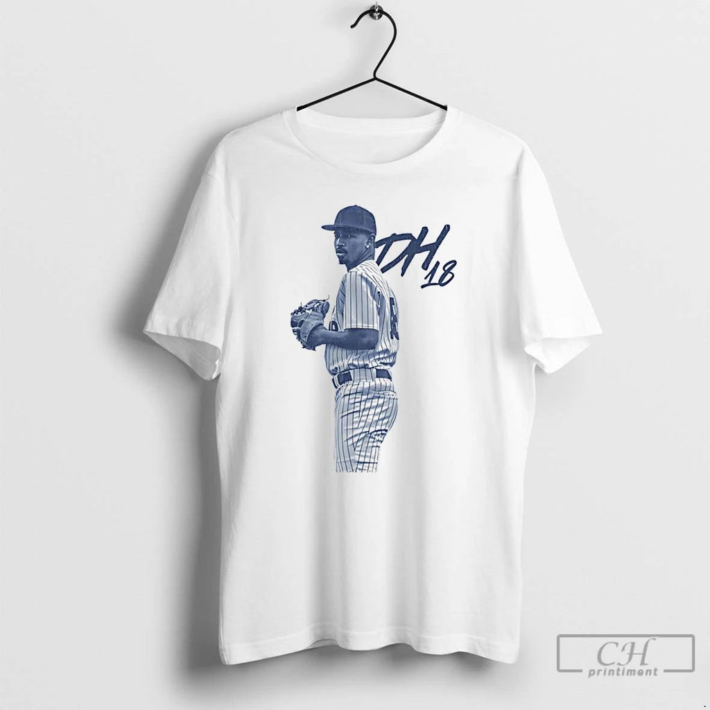 Classic Dontre Henry New York Yankees Dh 18 Vintage T Shirts Hoodie Longsleeve