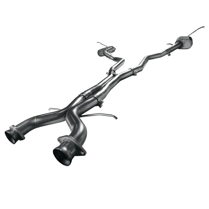 OEM x 3″ Stainless Cat-Back Exhaust – 3″ SS Cat-Back For OEM Tips. 2018-2020 Durango 6.4L. Connects to OEM.