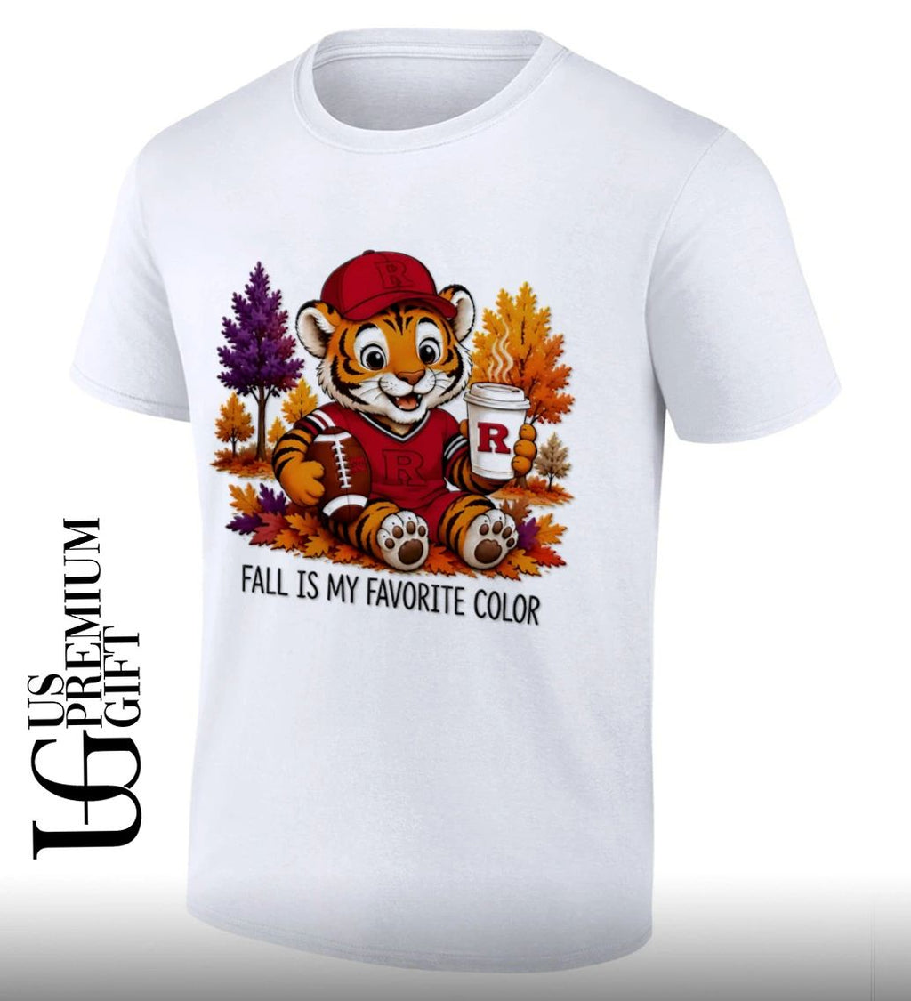 Rutgers Scarlet Knights Tiger Fall Is My Favorite Color College Football 2026 shirt