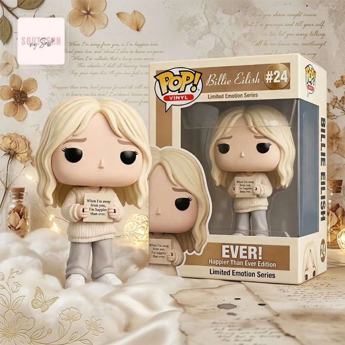 Billie Eilish Happier Than Ever Pop Figure Doll