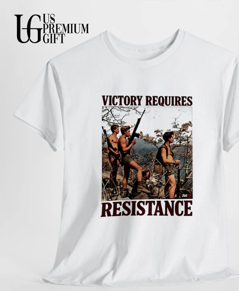 Victory Requires Resistance Military Soldiers shirt