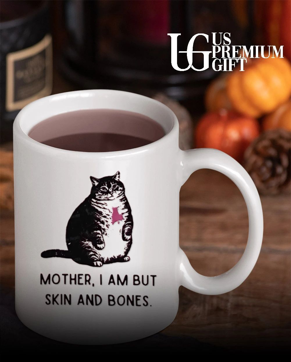 Cat Mother I’m But Skin and Bones shirt