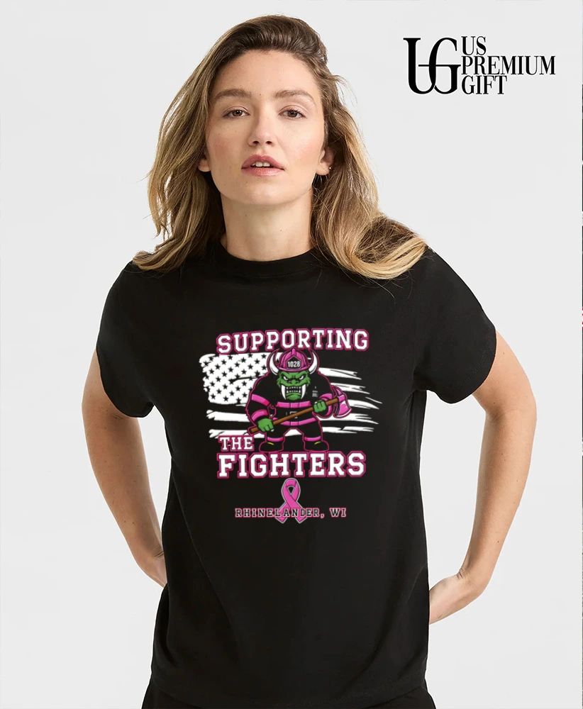 Rhinelander Fire Department Breast Cancer 2026 shirt