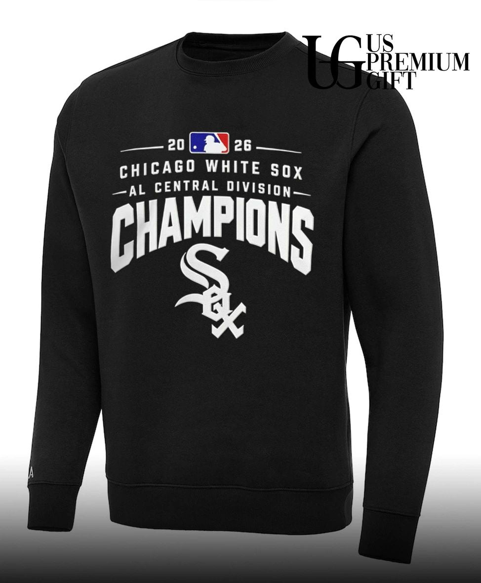 Chicago White Sox AL Central Division Champions 2026 logo shirt