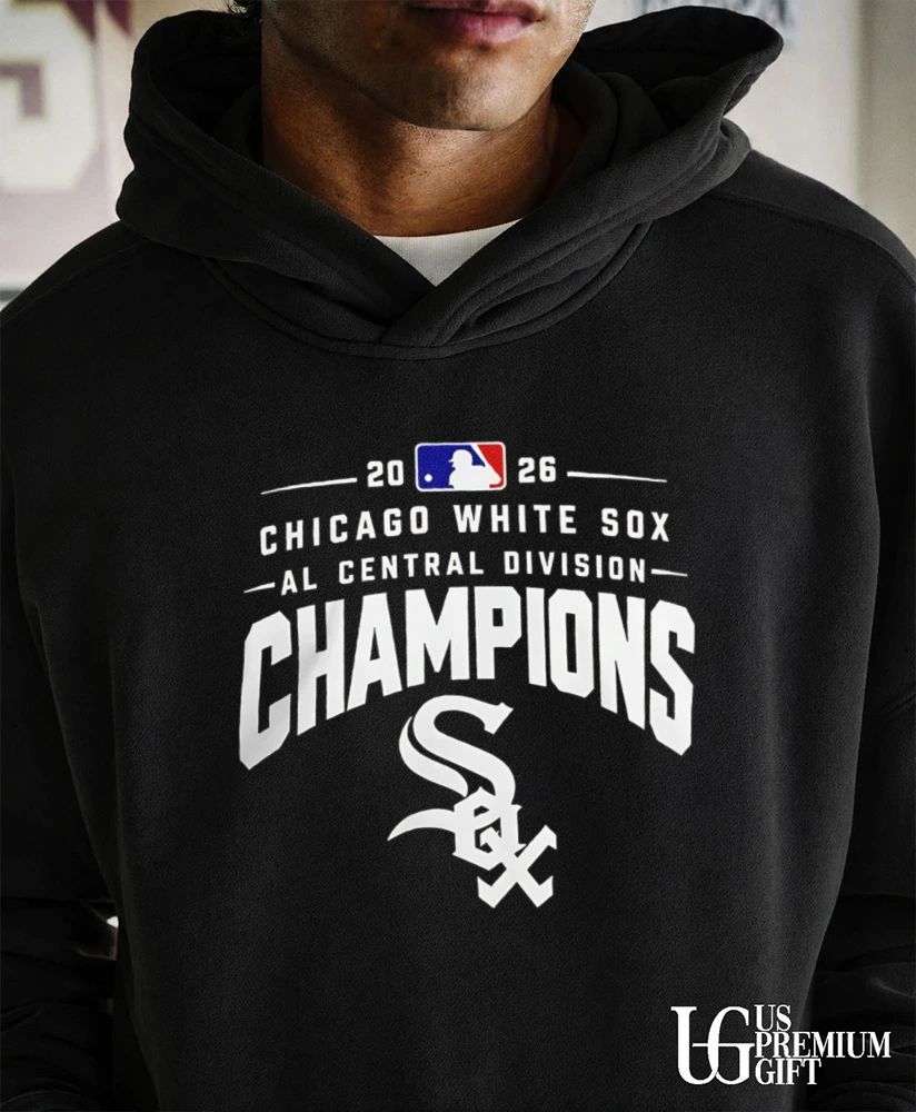 Chicago White Sox AL Central Division Champions 2026 logo shirt
