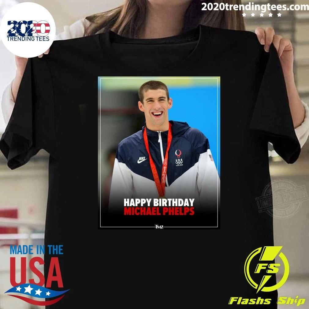 Happy Birthday To Michael Phelps Shirt