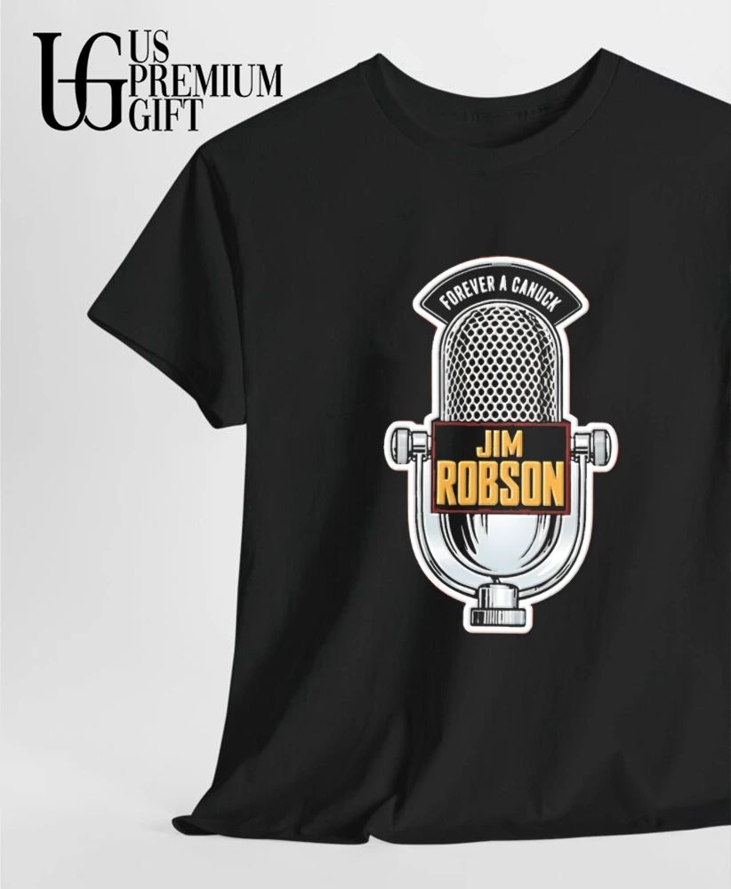 Jim Robson Forever A Canuck shirt