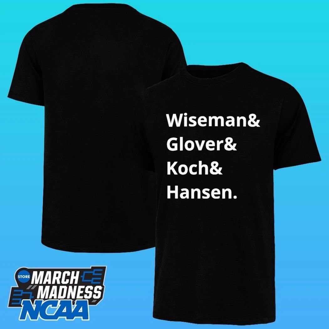 Artemis Ii Nasa Wiseman & Glover & Koch & Hansen Astronaut Names Shirt