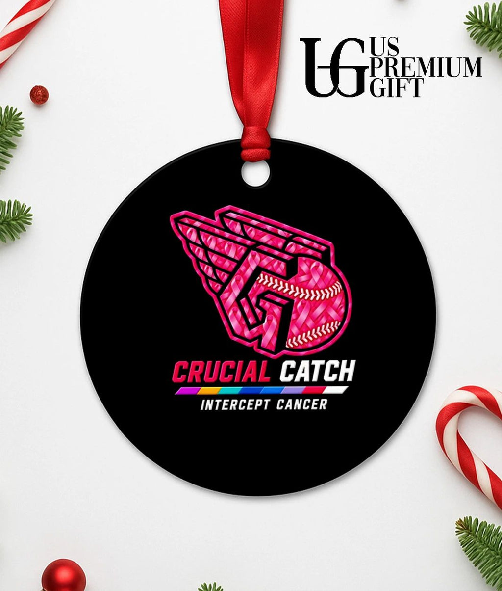 Cleveland Guardians Crucial Catch Intercept Cancer 2026 logo shirt