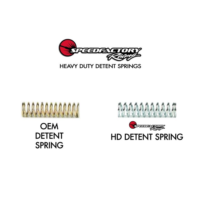 SpeedFactory Racing Heavy Duty Detent Spring Kit