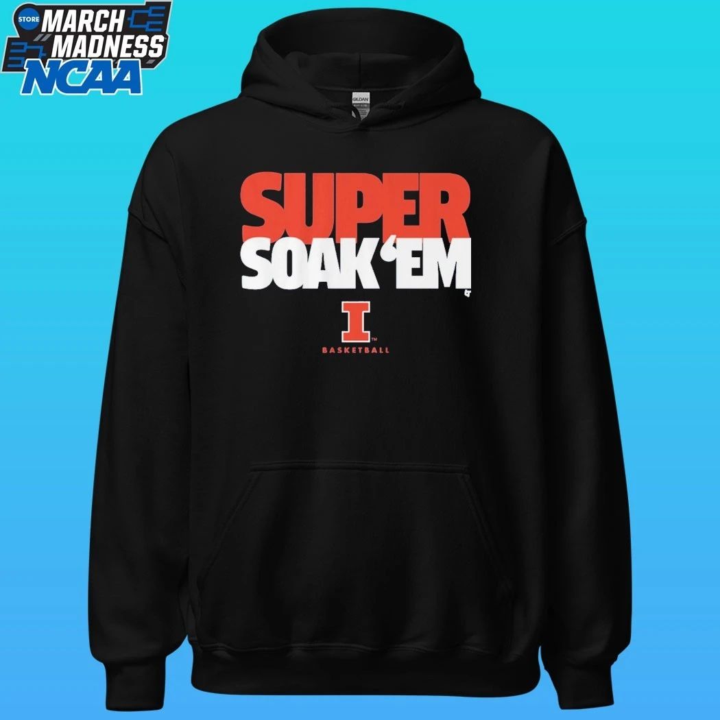 Illinois Basketball Super Soak ’em Shirt
