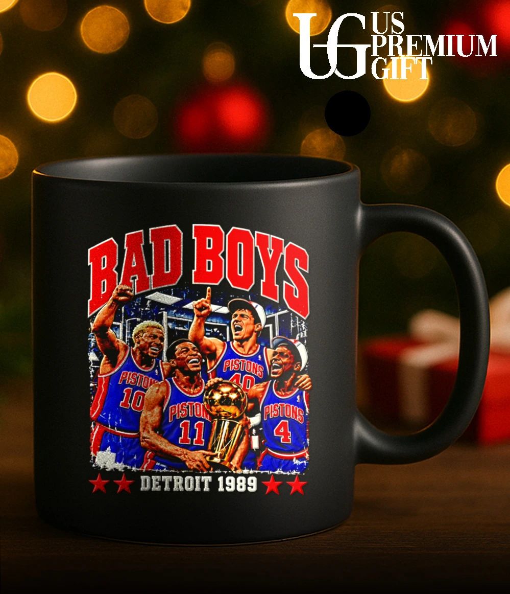 Detroit Piston NBA Bad Boys 1989 vintage shirt