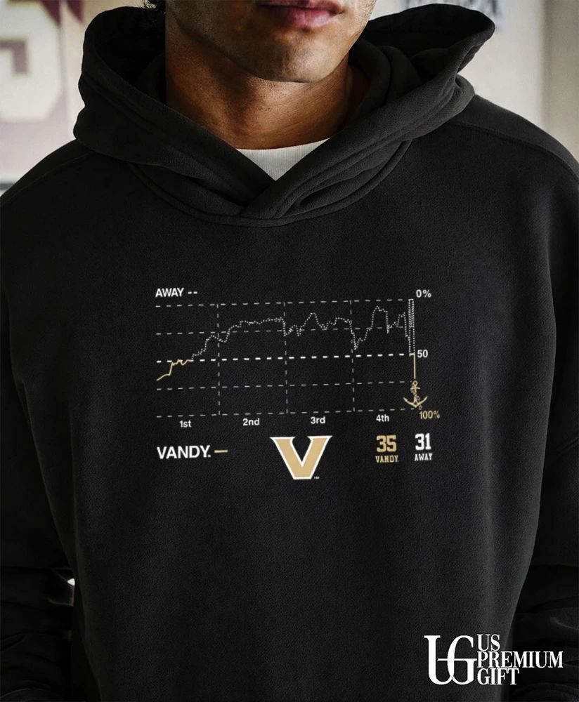 Miracle win probability chart Vanderbilt Commodores football shirt