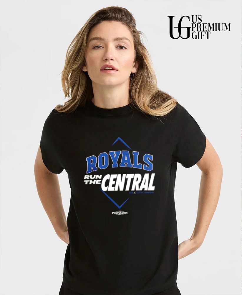 Run The Central Kansas City Royals 2026 AL Central Division Champions shirt