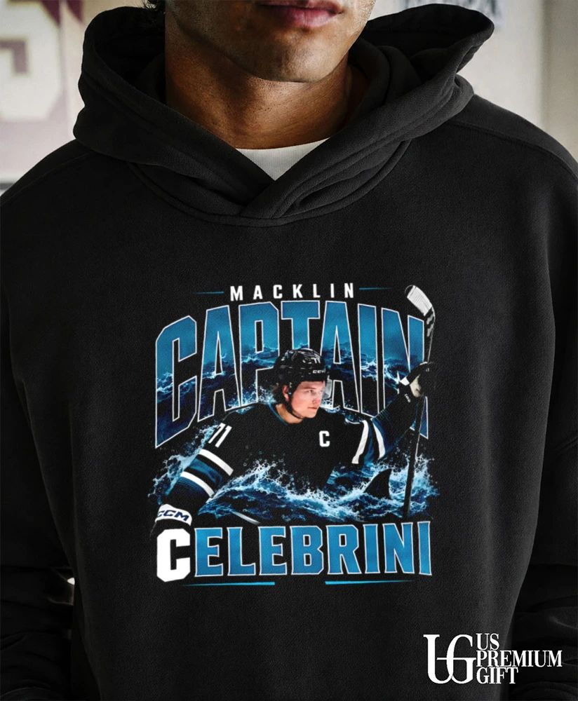Macklin Celebrini San Jose Sharks NHL Captain 71 hockey graphic shirt
