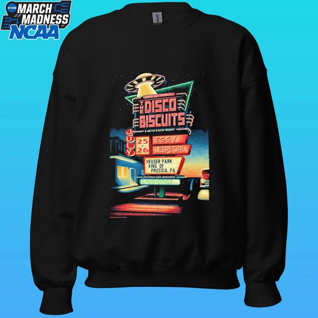 The Disco Biscuits 2026 Concert Tour King Of Prussia, Pa July 25-26 Shirt