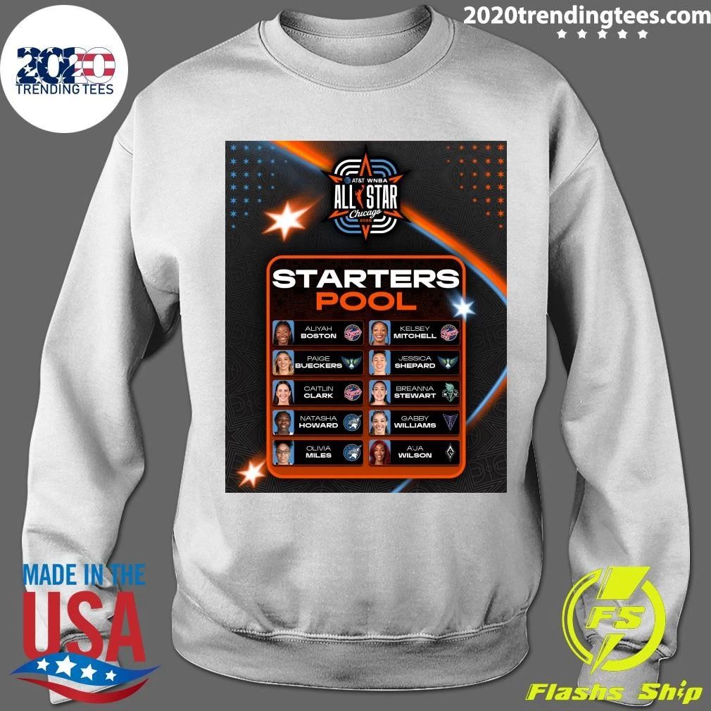 Your official 2026 AT&T WNBA All-Star Starters Shirt