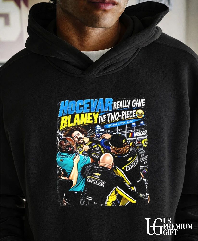 Hocevar Really Gave Blaney The Two-Piece shirt