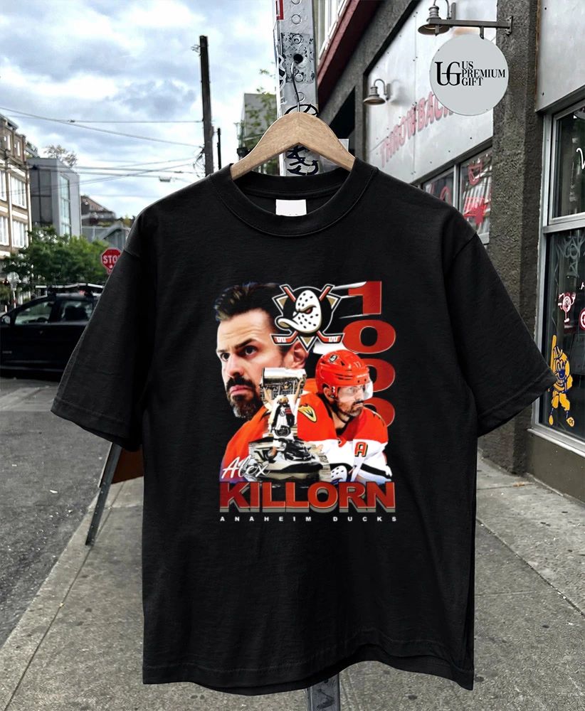 Alex Killorn Killorn 1000 Anaheim Ducks hockey signature shirt