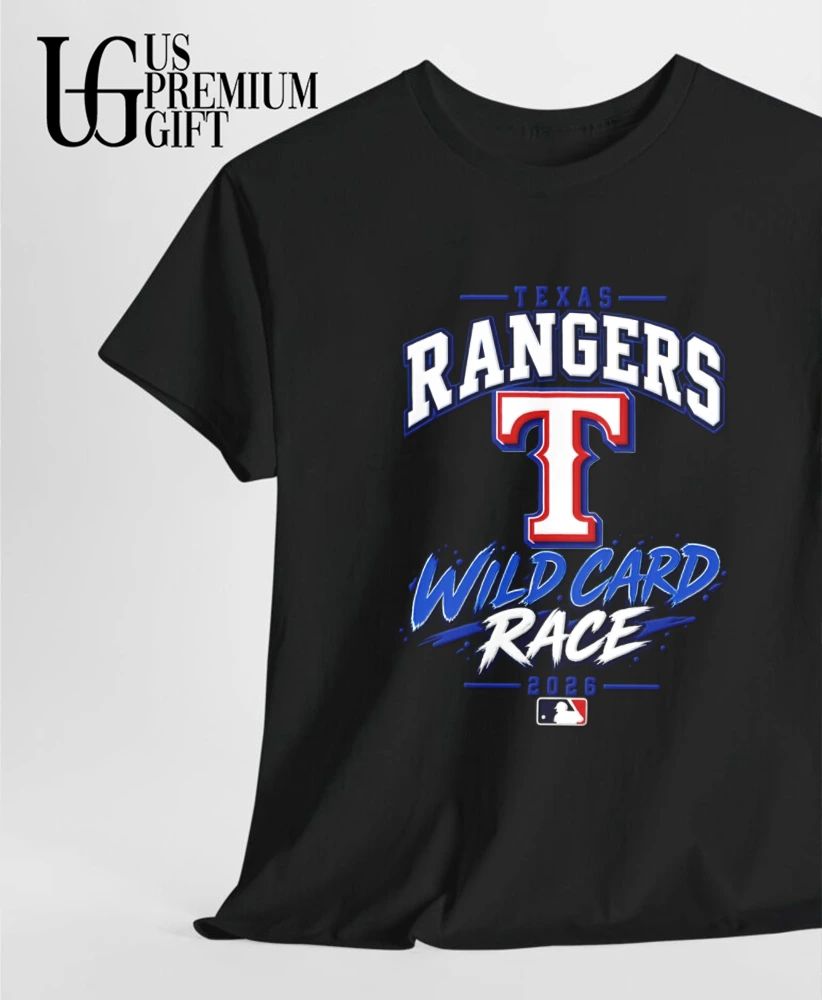 Texas Rangers Wild Card Race 2026 Baseball shirt