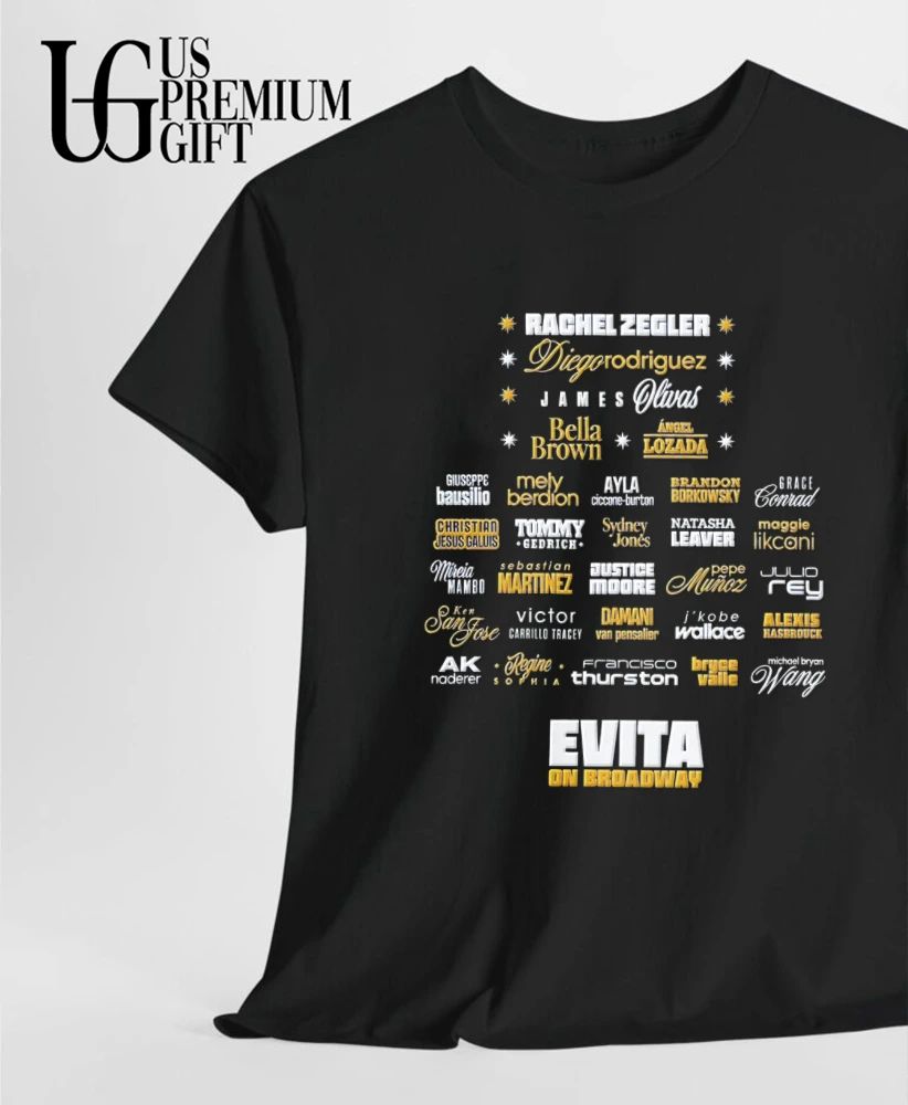 Rachel Zegler Evita On Broadway Cast shirt