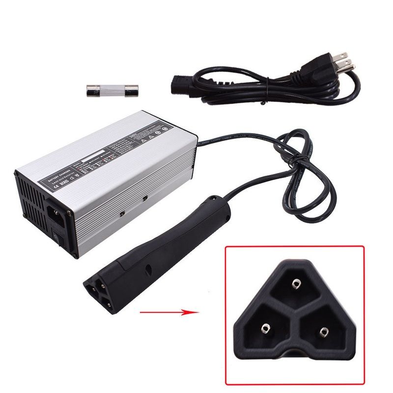 48Volt 6Amps Golf Cart Battery Charger Aluminum for E-Z-GO TXT Club Car RXV