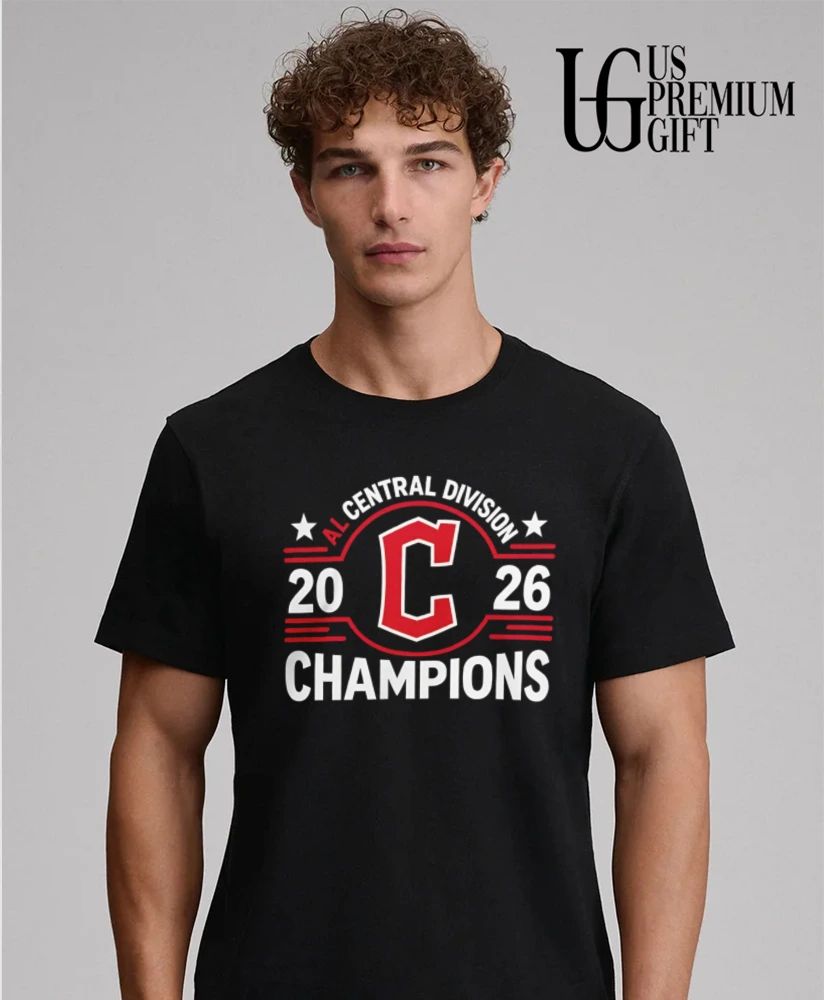 Cleveland Guardians AL Central Division Champions 2026 shirt
