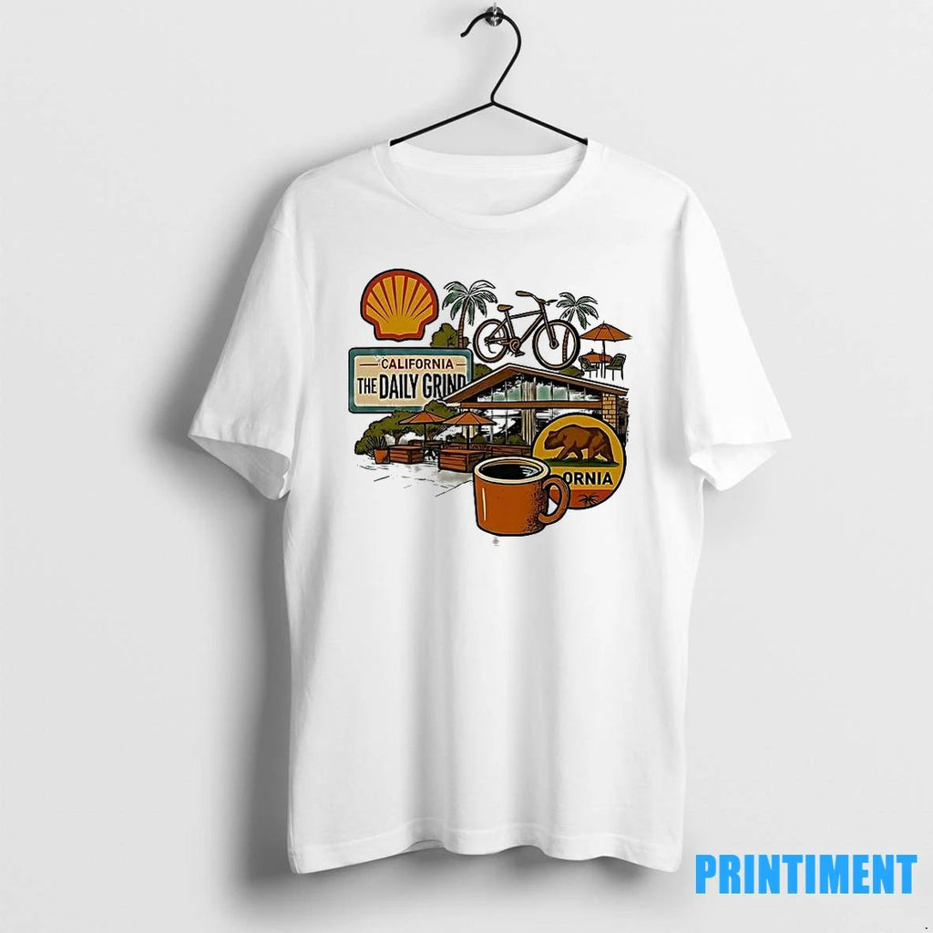 California The Daily Grind Tshirts Sweater