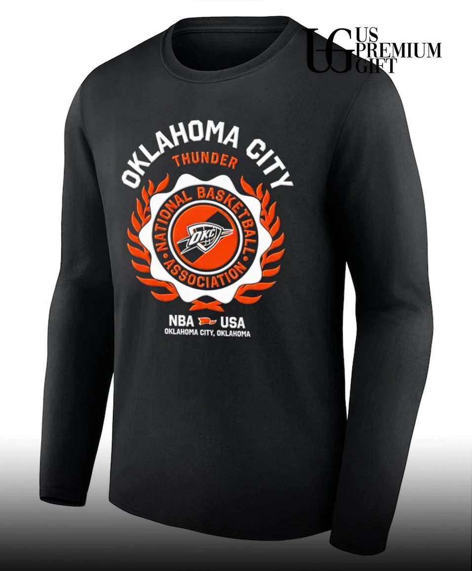 Oklahoma City Thunder National Basketball Association logo shirt