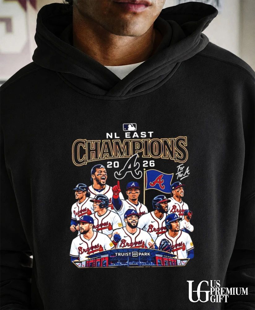 Atlanta Braves 2026 NL East Champions Baseball Team shirt