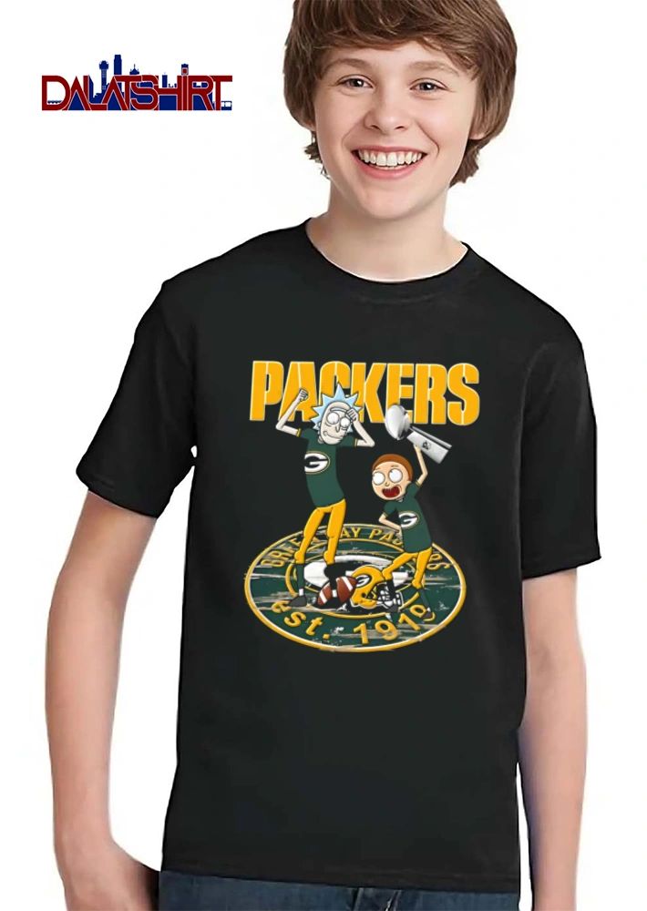 Green Bay Packers Rick Sanchez Morty Smith 1919 shirt