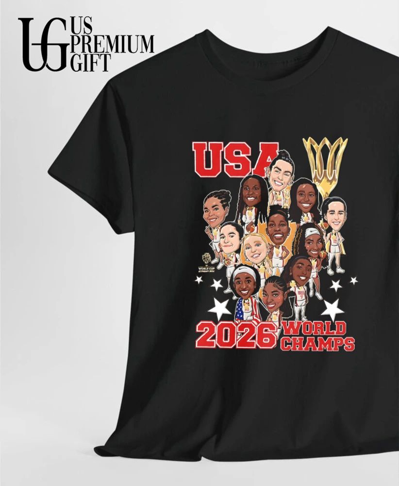 USA Team FIBA Women’s Basketball World Cup 2026 caricature shirt