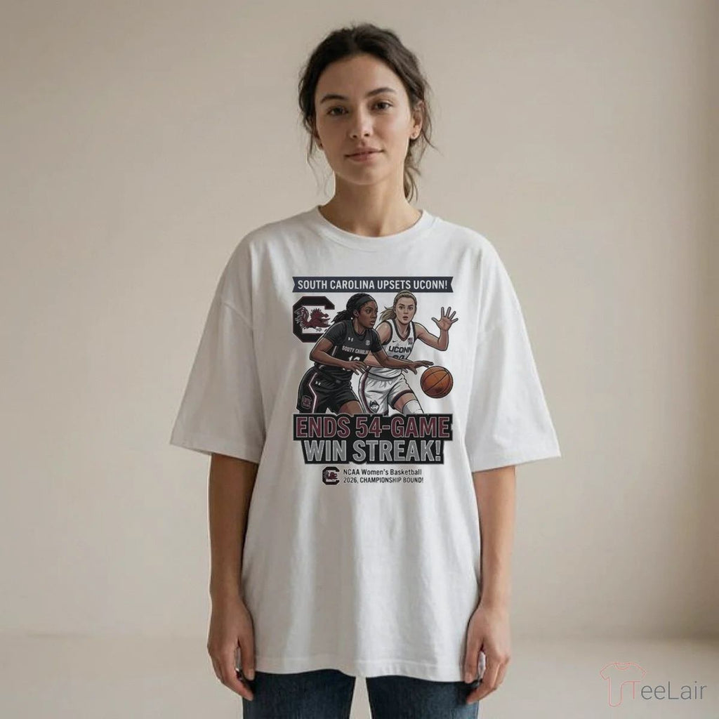 South Carolina Vs UConn Championship NCAA Women’S Basketball 2026 Shirt
