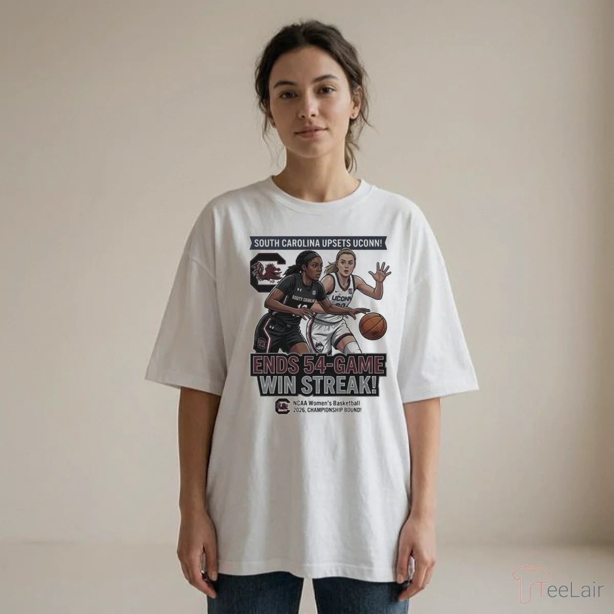 South Carolina Vs UConn Championship NCAA Women’S Basketball 2026 Shirt